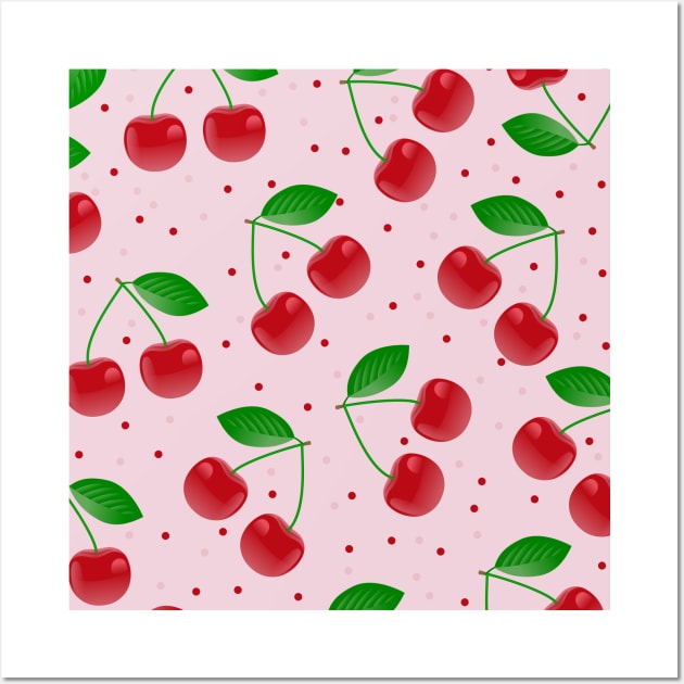 Cherry Wall Art by Vintage Dream